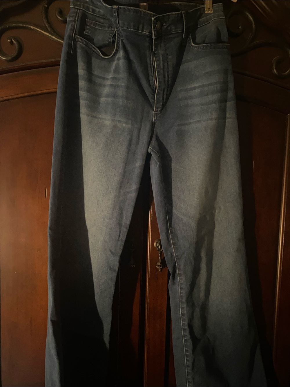 Joe's Jeans Women's Wide Leg Faded Blue Denim